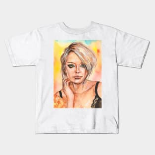Emma Stone Kids T-Shirt